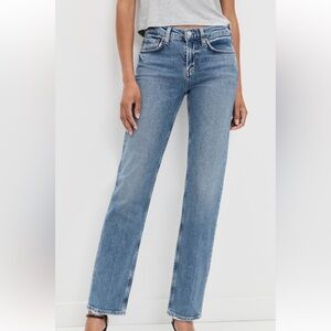 Agolde low rise slim jean in Kindle color.  Size 27.  Great condition.